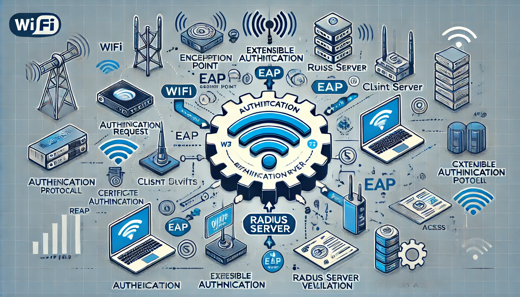 深入了解 WiFi 认证过程及 RADIUS 服务器的角色。